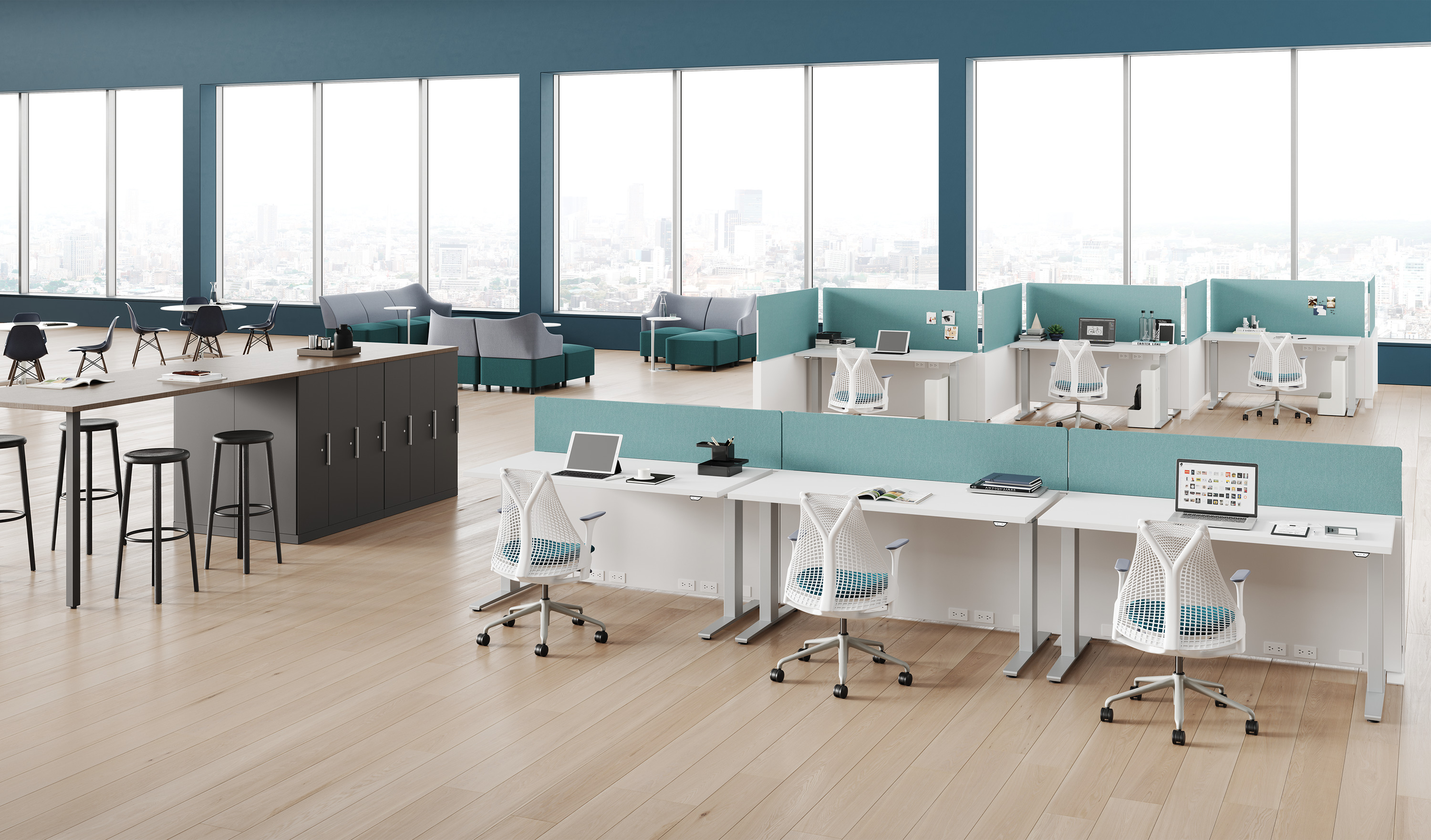 培训家具|布面培训椅|办公家具|设计师家具|伊姆斯®塑料餐椅